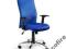 UNIQUE Fotel biurowy BLACK ON BLACK niebieski