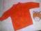 ZARA BABY świetny pomarańczowy sweterek 68 cm