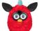 R59 HASBRO FURBY COOL CZERWONA NIEMIECKA