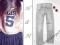 WIOSNA * H&amp;M spodnie rurki szare* 116 cm