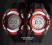 SPORTOWY ELEKTRONICZNY ZEGAREK - 3 KOLORY - STOPER