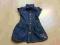SUKIENECZKA JEANSOWA  ROZ 86-92 CM 18-24 M-CY