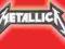 Naszywka muzyczna Metallica Najwyższa jakość !