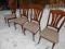 bardzo ładne krzesła dębowe-4 szt.