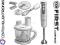 BLENDER 6W1 MIKSER ROBOT 1000W First FA5273-1 NOWY