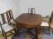 Duży Stół Dębowy + 4 krzesła