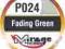 PIGMENT P024 Spłowiała zieleń / Fading Green 40 ml