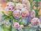 W  MOIM OGRÓDKU--PEONIE-AKWARELA