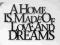 Wieszak Dekoracja Home Love Dreams Cudowny Design