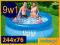 BASEN OGRODOWY ROZPOROWY 9W1 244x76 INTEX 28112