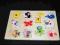 4941-8 ...DREWNIANE PUZZLE ROZNE ZWIERZATKA...