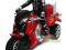 duży motocykl zdalnie sterowany + pakiet 38cm