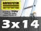 Drabiny drabina 3x14 stopni stopniowa