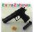 PISTOLET SPRĘŻYNOWY NA KULKI 18 CM. MAGAZYNEK
