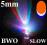 Dioda LED RGB 5mm wolna zmiana kolorów BWO 2szt.