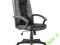 FOTEL BIUROWY Q-019 EKOSKÓRA CZARNY / FOTEL BIUROWY Q-019 EKOSKÓRA CZARNY /