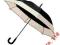 Parasol automatyczny długi duo czarny kremowy 4774