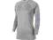 Koszulka Nike W WOOL CREW WOLF GREY/WHITE S W-wa