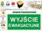Znak znaki ewakuacyjne BHP Wyjście ewakuacyjne