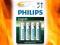 Bateria PHILIPS LONG R6 AA 4/BL 34243