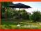 PARASOLE PARASOL OGRODOWY 3 m ALUMINIOWY Z KORBKĄ