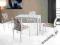 BIAŁY STÓŁ SZKLANY 100X60 WZÓR  MAŁY NOWOŚĆ!