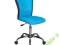 FOTEL OBROTOWY Q-099 EKOSKÓRA NIEBIESKI/