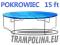 Pokrowiec na trampolinę 15 ft(4,57m) niebieski