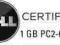 PAMIĘĆ 1GB PC6400 /800 z certyfikatem DELL-a gw FV