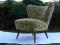 UROCZY FOTEL KLUBOWY DESIGN # ART - DECO # USZAK !