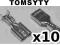 Konektor samochod. żeński 4,8mm (10 szt.) /0055-10