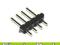 Listwa kołkowa 1x4pin 50szt.