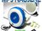 SŁUCHAWKI NAUSZNE MP3 microSD RADIO FM USB - HIT -
