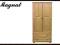 MAGNAT szafa 2D/nr4 90 wieszak-półki kolor sosna