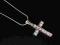 Łańcuszek 50 cm z krzyżykiem, 7,8 gram SREBRO 925