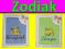 Ręcznik z Haftem Chrzest Roczek Znak Zodiaku