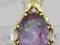 ### WISIOREK ZŁOTO 585 = 14 k + AMETYST (5,83 g)