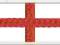 Anglia Naszywka - Flaga Anglii (5 cm x 3 cm)