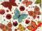 Serwetki do decoupage-2szt-MOTYLE- NR 37