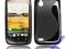 S-CASE GUMOWE ETUI HTC DESIRE X + FOLIA