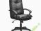 FOTEL BIUROWY Q-125 EKOSKÓRA CZARNY NOWOŚĆ!!! /
