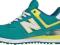 New Balance WL574APT turkusowe morskie 36