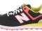 New Balance 574 WL574APK Czarne Żółte 36