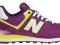 New Balance WL574APP Fioletowe Białe 38