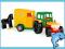 WADER Cars Traktor z przyczepą na konia OLSZTYN