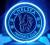 Reklama Neon FC CHELSEA LONDON prezenter szyld Led