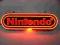 Reklama Neon NINTENDO  prezenter szyld