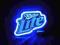 Reklama Neon  LITE MILLER BEER prezenter szyld BAR