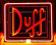 Reklama Neon DUFF BEER prezenter szyld The Simpson