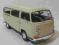 1972 VOLKSWAGEN BUS T2 MODEL METAL WELLY 1:24 KREM